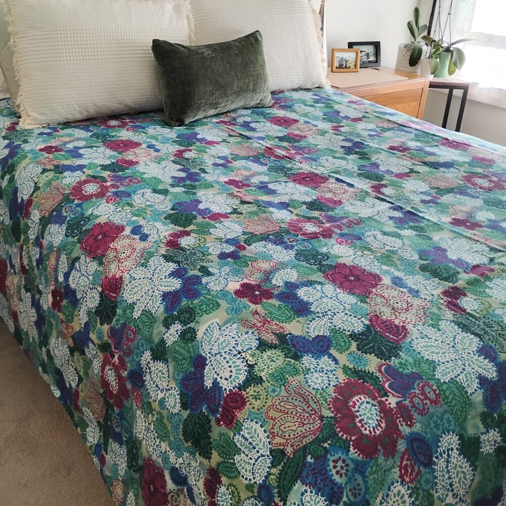 Cuddledown 400TC Sateen Duvet Cover Queen Like New